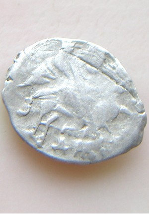 КОПЕЙКА ИВАНА ГРОЗНОГО Я-ДМ (1561-1570)  ПРОДАНО НЕТ В НАЛИЧИИ
