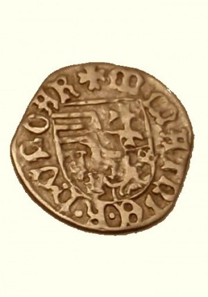 Денар Маттиаса Корвина 1482-1486